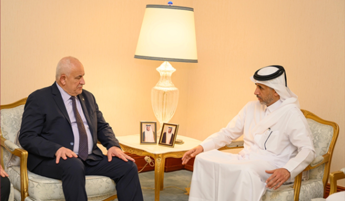 The Minister of State for Interior Affairs meets with Interior Ministers at Milipol Qatar